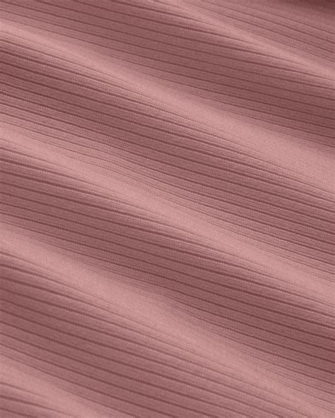 Solid Ribbed V-Neck Full Sleeves Wrap Top In Dusty Pink – Littlebox India