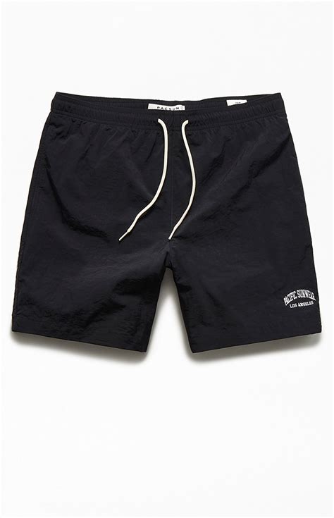 Pacsun Collegiate Solid 17" Swim Trunks | Pacsun