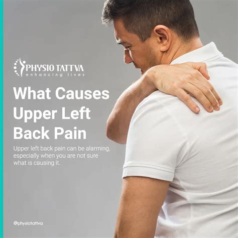 Why Does My Upper Left Back Hurt? Left Shoulder Pain Causes