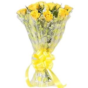 Floralbay Valentine's Day Special Fresh Flowers Exotic Bunch of 10 ...