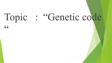 Image result for Genetic Code Videos