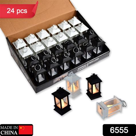 6555 Classic Style Lantern With Artificial Rustic — Deodap