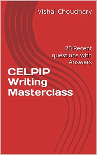 CELPIP Writing Masterclass: 20 Recent questions with Answers eBook ...