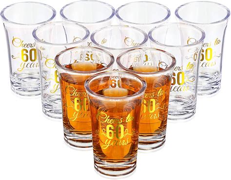 Amazon.com | Sliner 48 Pack Birthday Shot Glasses Bulk Unbreakable 1.4 ...