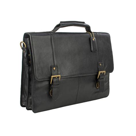 Quality Leather Laptop Bags for Men: Briefcases - Hidesign