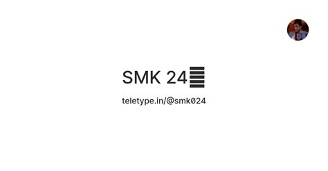 SMK 24🚧 — Teletype