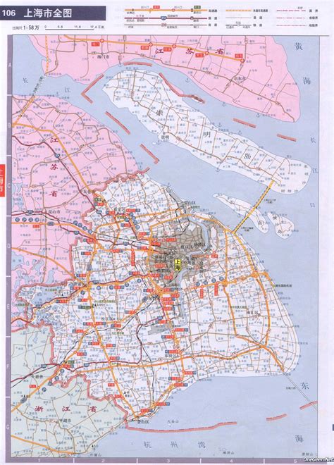 上海交通地图全图_交通地图库