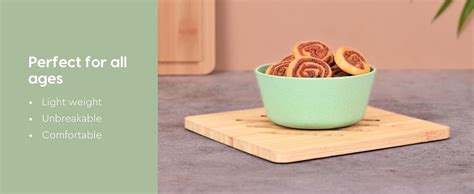 Buy Eha Set of 6 Earth-Friendly Small Curry Bowls for Kitchen | 175 ml ...