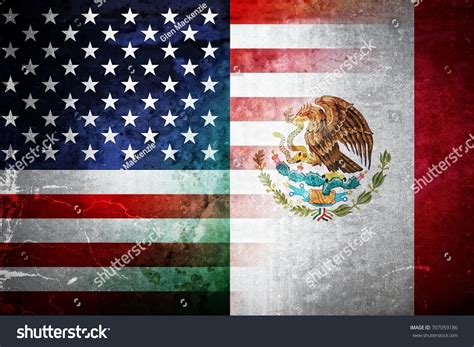 Mexican American Flag Wallpaper