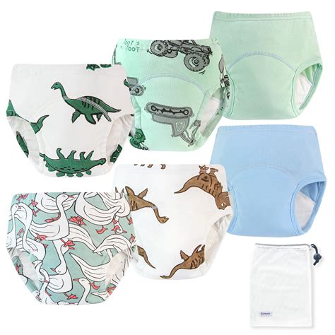 Amazon.com: EZ Moms 6 Packs Absorption Toddler Potty Training Underwear ...