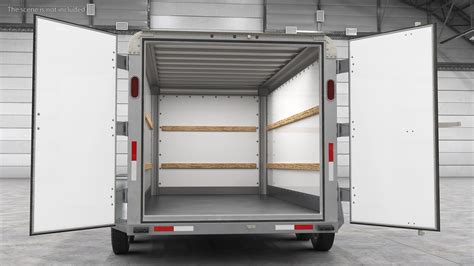 U-Haul 6x12 Cargo Trailer 3D Model $49 - .3ds .blend .c4d .fbx .max .ma ...