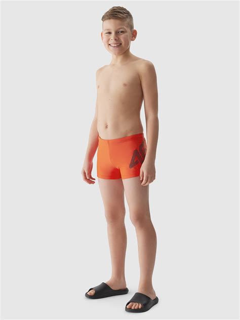 Boy's swimming trunks - red | 4F: Sportswear and shoes