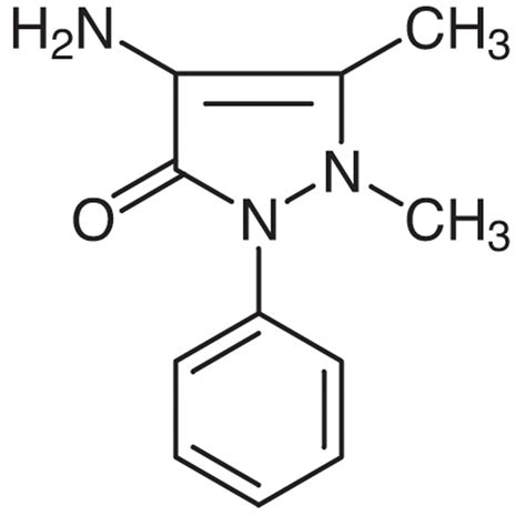 4-Aminoantipyrine 83-07-8 | Tokyo Chemical Industry (India) Pvt. Ltd.