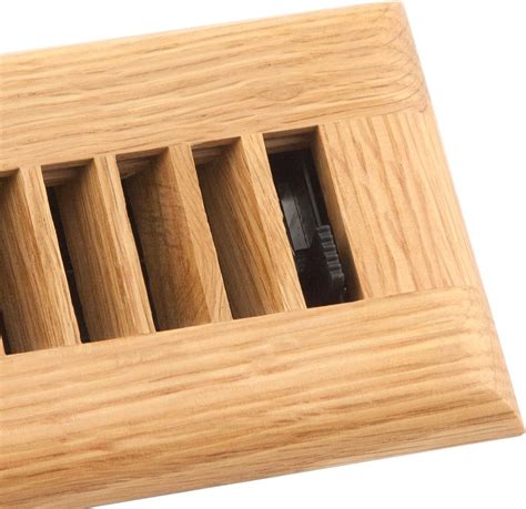 Buy Accord AOFROLL212 Floor Register with Oak Louvered, 2-Inch x 12 ...
