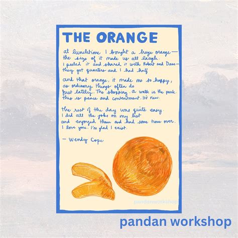 Oranges Full Poem at Aidan Penton blog