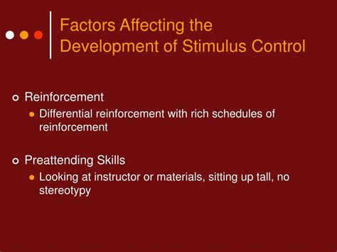 Image result for Stimulus Control Examples