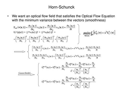 Optical Flow Definition 的图像结果