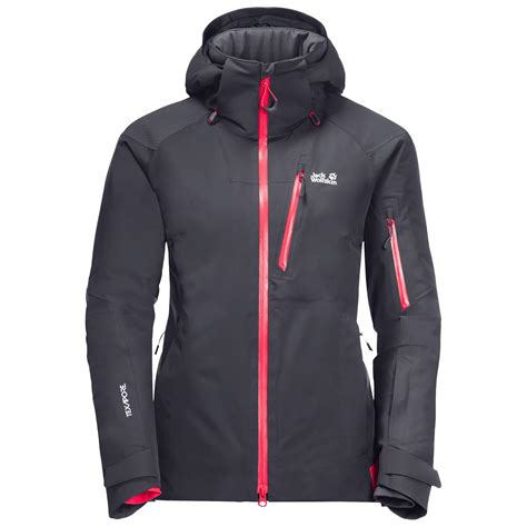 Buy Jack Wolfskin Womens Snow Summit Jacket W, Ebony, L at Amazon.in