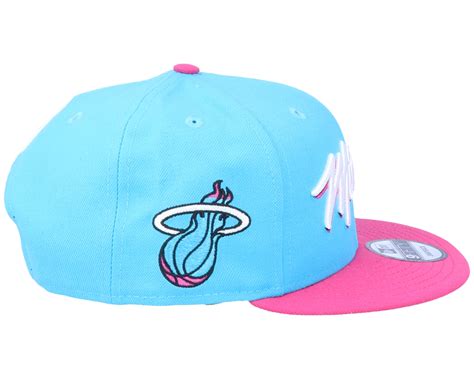 Miami Heat 9Fifty Light Blue/Pink Snapback - New Era caps ...