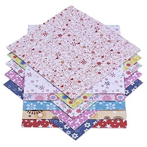 Buy eBoot 72 Sheets Origami Paper 15 x 15 cm in 12 Different Colours ...