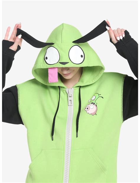 Invader Zim GIR Cosplay Girls Hoodie | Hot Topic