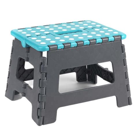 Shop Folding Step Stool | Carry Handle | Grey