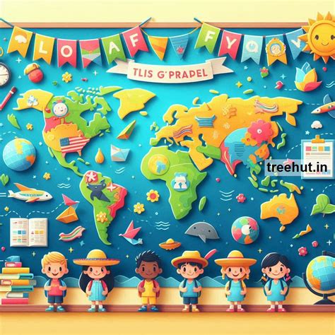 Geography Bulletin Board and Classroom Activity Ideas for Elementary School