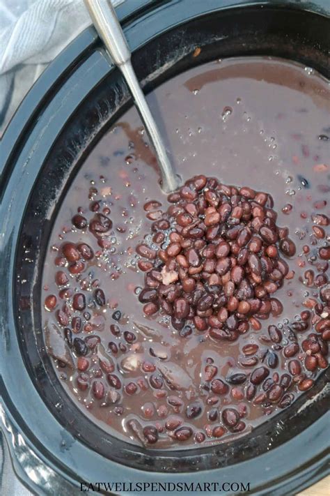 Slow Cooker Black Beans Recipe - Eat Well Spend Smart