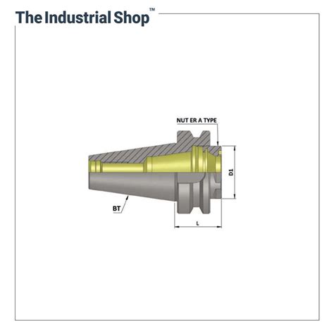 KTA Collet Chuck BT40 ER32A (Short GPL) – The Industrial Shop