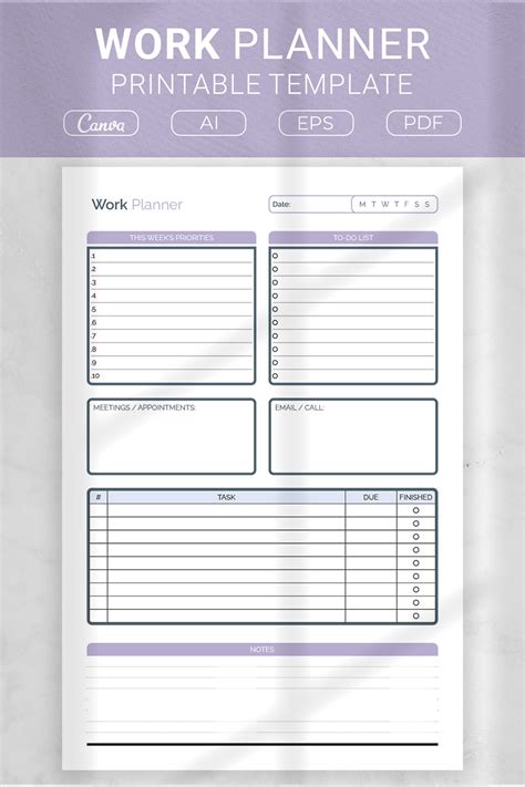 Image result for Work Planner