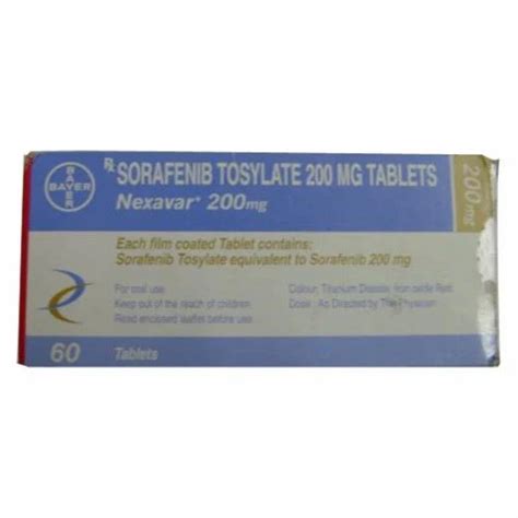Soranib 200mg Generic Nexavar - Nexavar Exporter from Ahmedabad