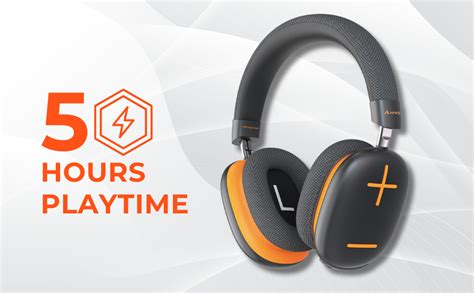 APES Fusion Style Wireless Headphones On Ear Headphone, 40mm Dynamic ...