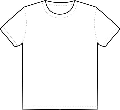 White Shirt Drawing | Free download on ClipArtMag
