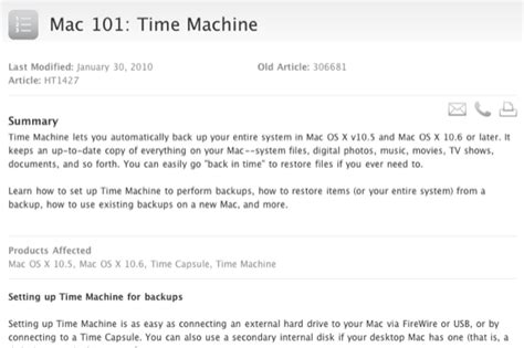 Image result for Apple Time Machine Setup