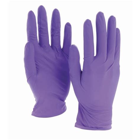 Kimberly-Clark 55082 S5200 6 Mil 9.5" Disposable Nitrile Exam Gloves ...