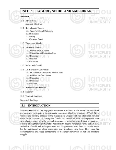 Unit-15 - Du b.a.honors political science semester 6 notes unit 15 ...