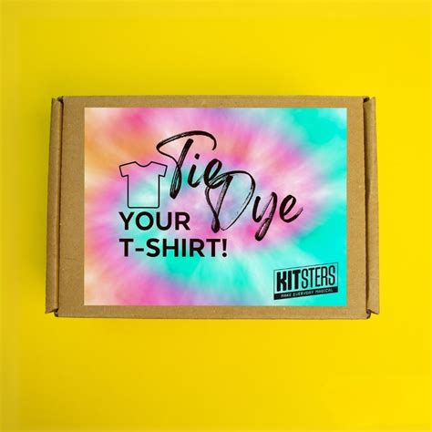 DIY Tie & Dye Kit | Art & Craft Kit for Adults & Kids | Kitsters