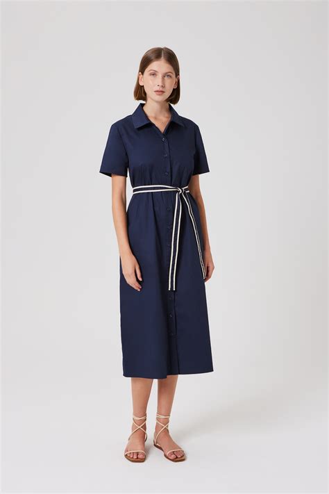 Collared Shirt Dress - Our Second Nature