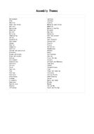 Image result for Theme Based Assembly Script