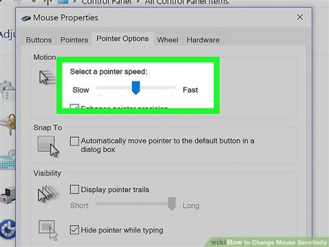 Image result for Adjust Mouse Sensitivity