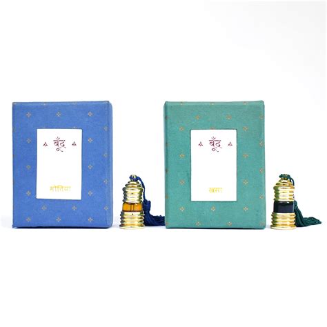 Boond Fragrances Combination Pack of Motiya (Jasmine) & Khusa (Vetiver ...