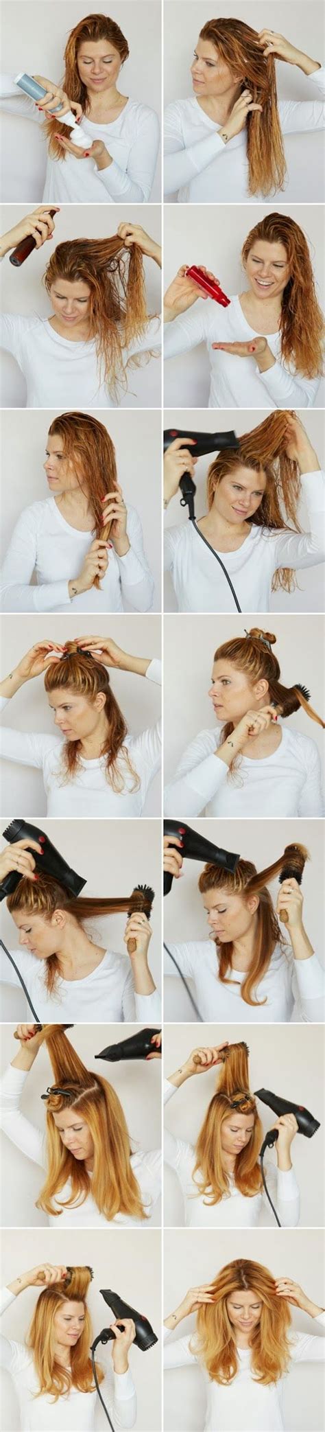 Hair Tutorials Blow Drying 的图像结果