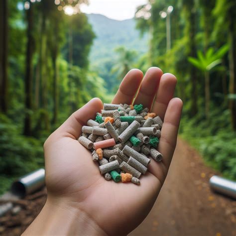 Refuse-Derived Fuel (RDF) Pellets - Bamboo Pellet
