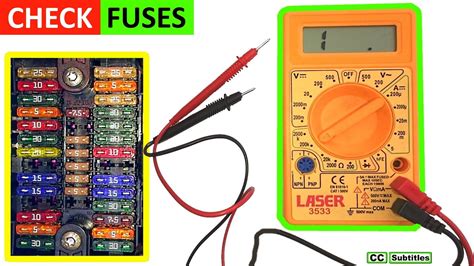 Image result for Checking Fuses Multimeter