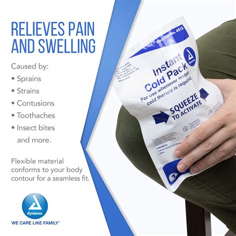 Mua Dynarex Disposable Ice Packs for Injuries - Instant Cold Packs for ...