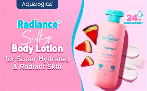 Buy Aqualogica Radiance+ Silky Body Lotion-200ml|Long Lasting Intensive ...