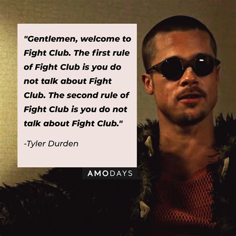 Tyler Durden Fight Quotes