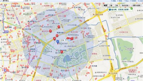 上海市浦东新区普通饭店周围的地图_百度知道