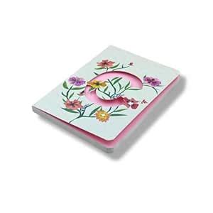 CRAFTOPIX Initial Alphabet H Lasercut Soft Bound Notebook Diary | B6 ...