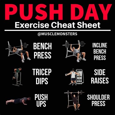 Good Push Day Workout Routine at James Gambill blog